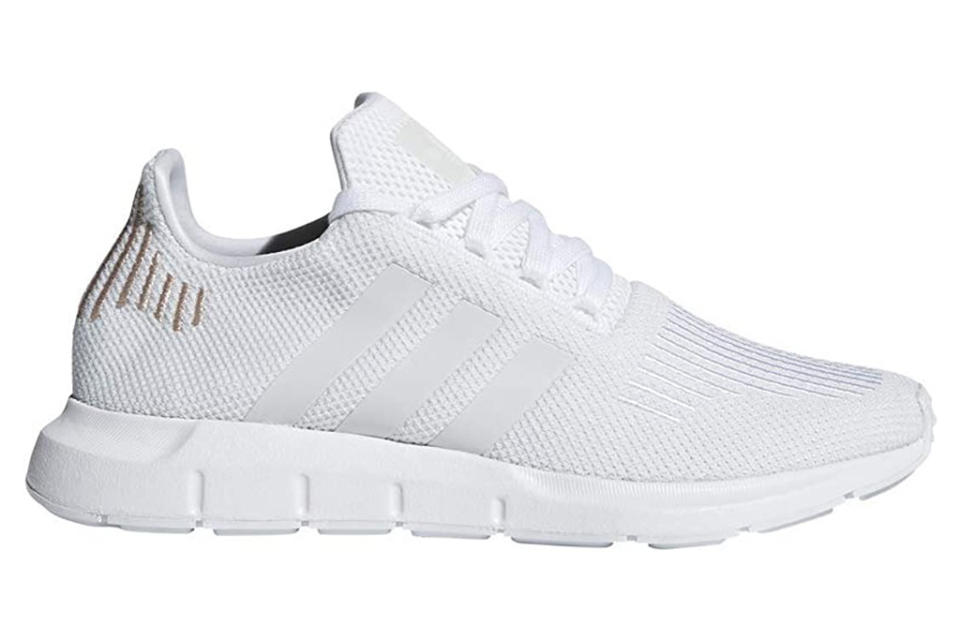 adidas, running shoes, white