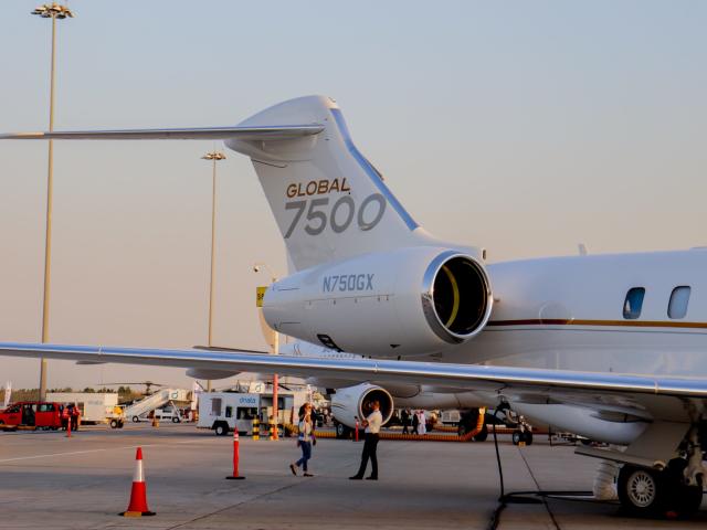 I flew on a $75 million Bombardier Global 7500 private jet from