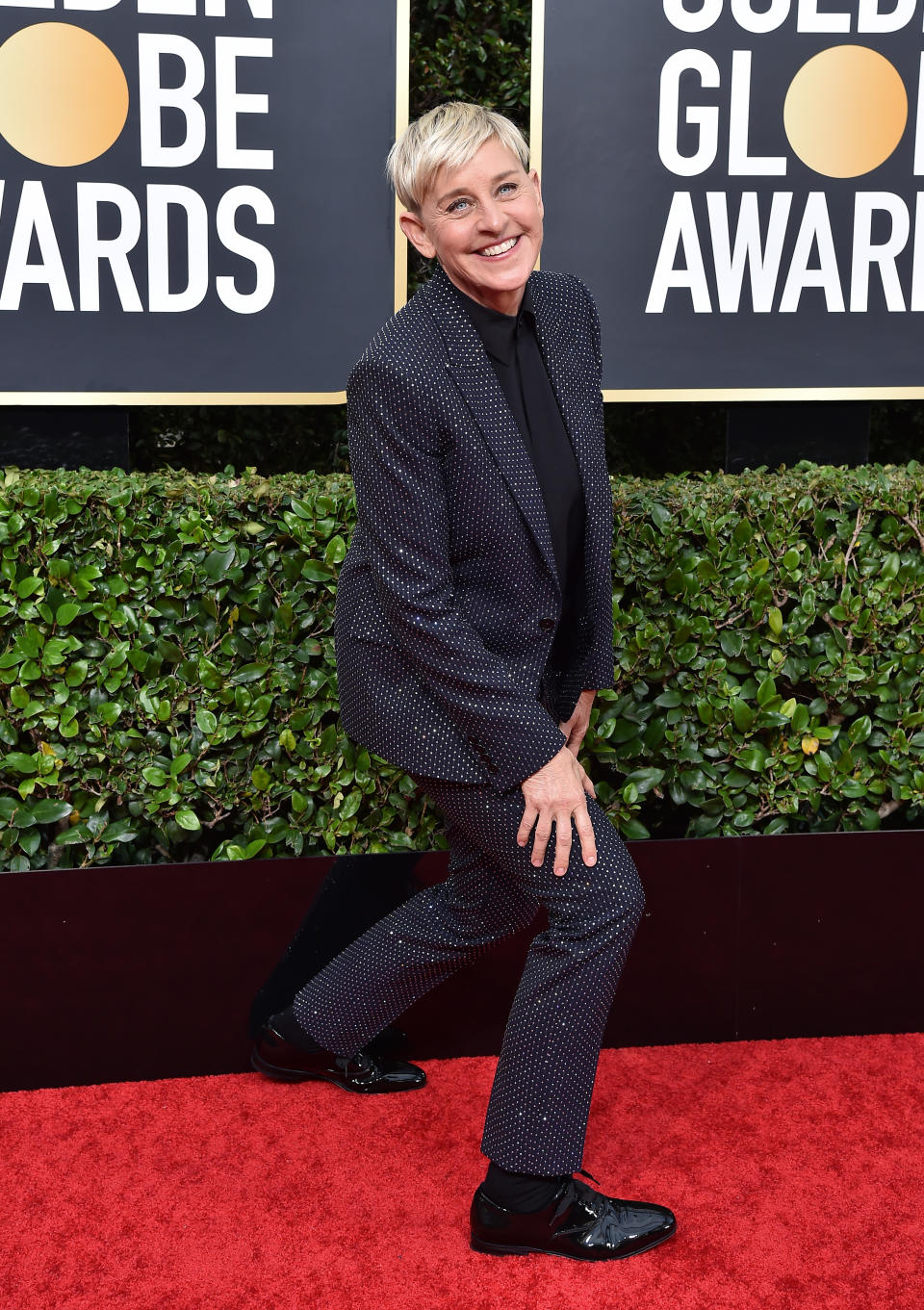 Ellen DeGeneres attends the 77th Annual Golden Globe Awards at The Beverly Hilton Hotel on January 05, 2020 in Beverly Hills, California. (Photo by Axelle/Bauer-Griffin/FilmMagic)