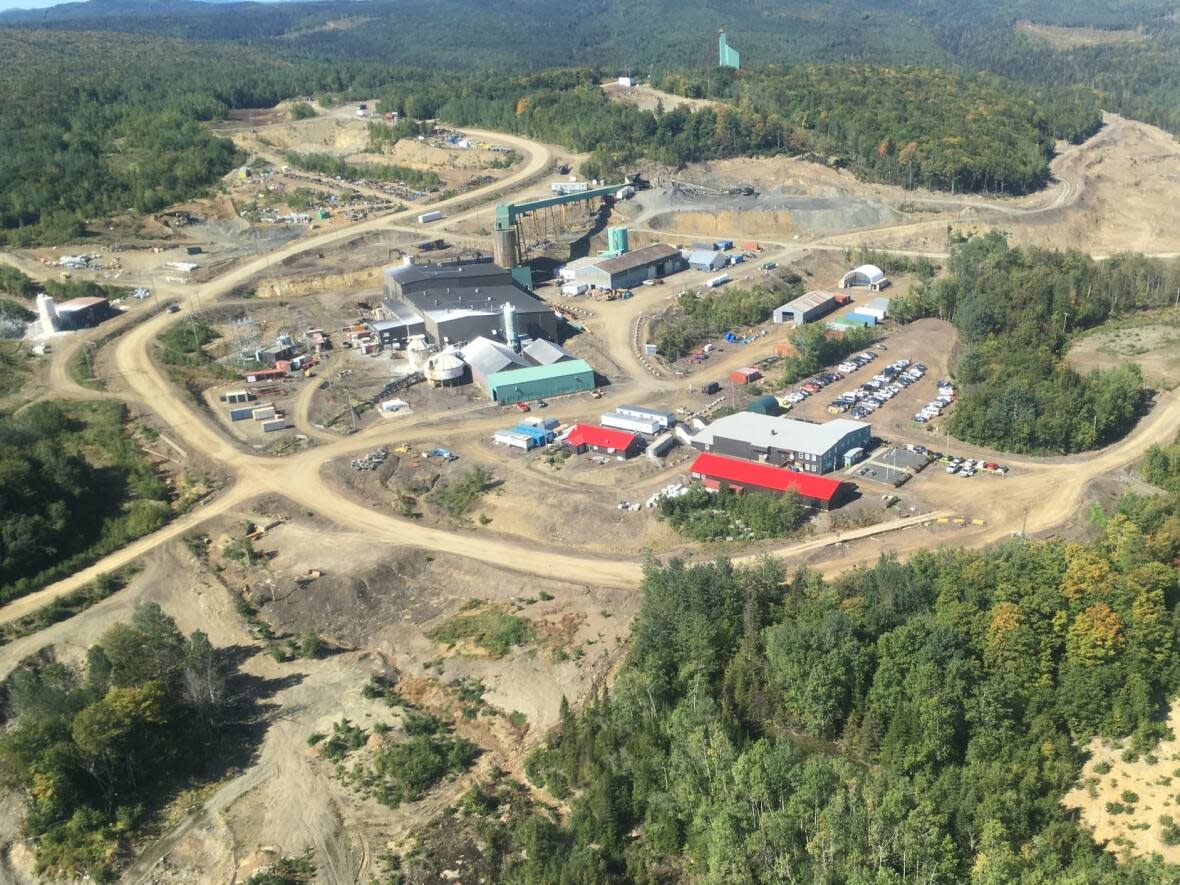 The Caribou zinc mine located about 55 kilometres southwest of Bathurst. (Trevali Mining Corp/Facebook - image credit)