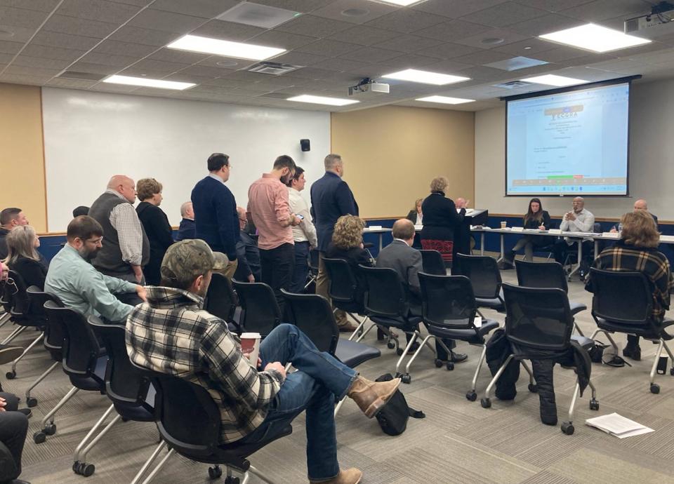 Several people voiced their support of the Erie County Gaming Revenue Authority on Thursday amid concerns that Erie County Executive Brenton Davis might dissolve the authority.