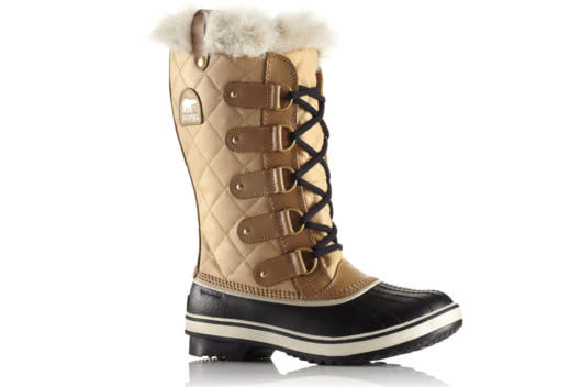 Salt-stained your suede boots to oblivion? Upgrade to Sorel’s weatherproofed boots that will also help you avoid falling on your ass this winter.