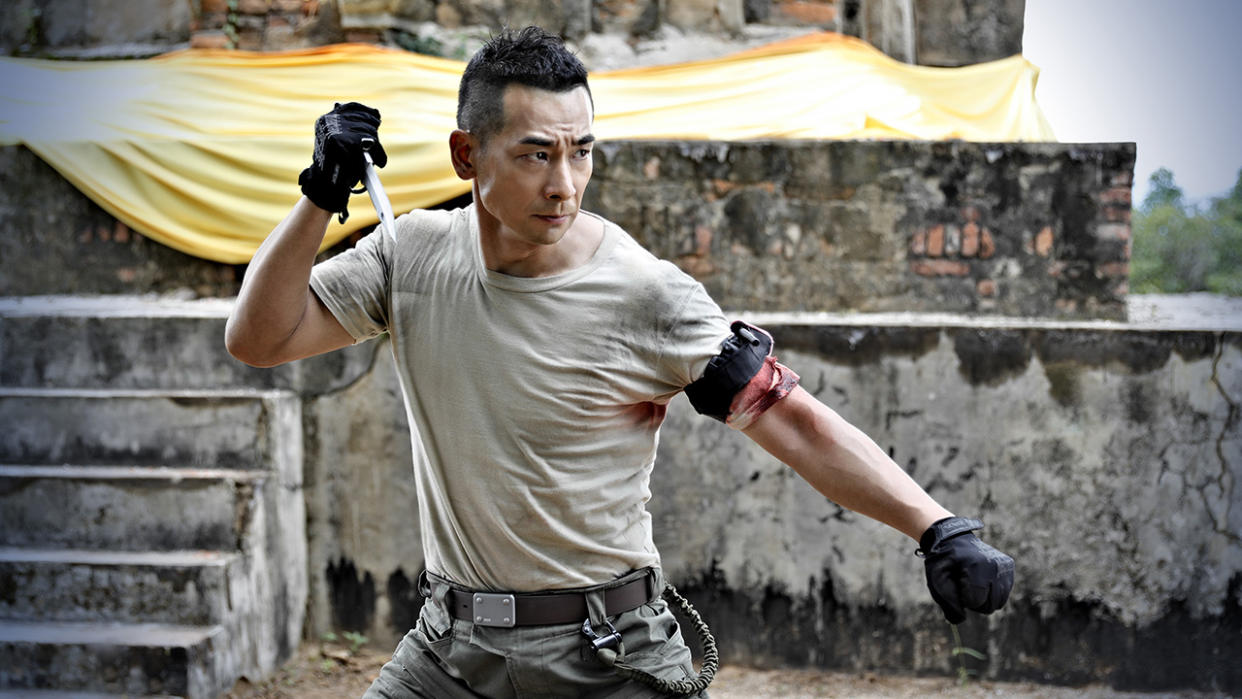 Vincent Zhao stars as Lu Ziming in Counterattack. (Photo: Golden Village Pictures)