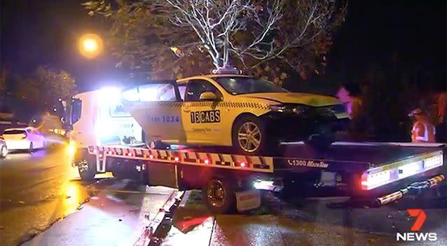 Police are investigating and the driver may be charged. Photo: 7 News