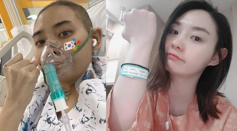 韓國女星允珠因為感冒打抗生素，竟引發急性肝衰竭，等了一年多才等到換肝手術。（翻攝允珠IG）