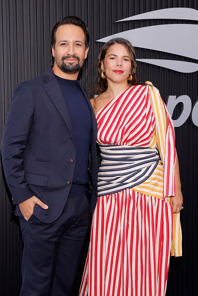 <p>Lin-Manuel Miranda & Vanessa Nada</p>