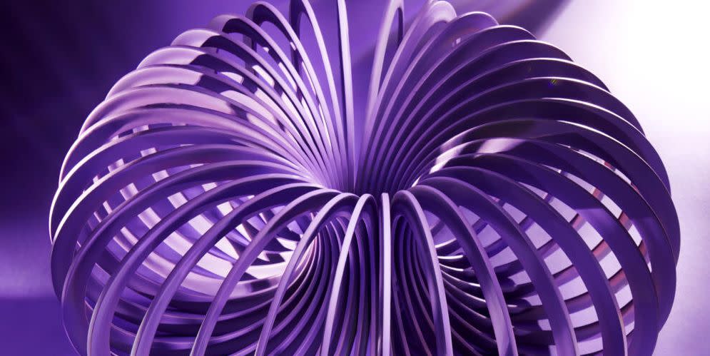 purple slinky