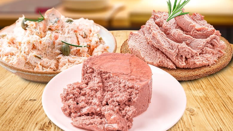 Assortment of pâté