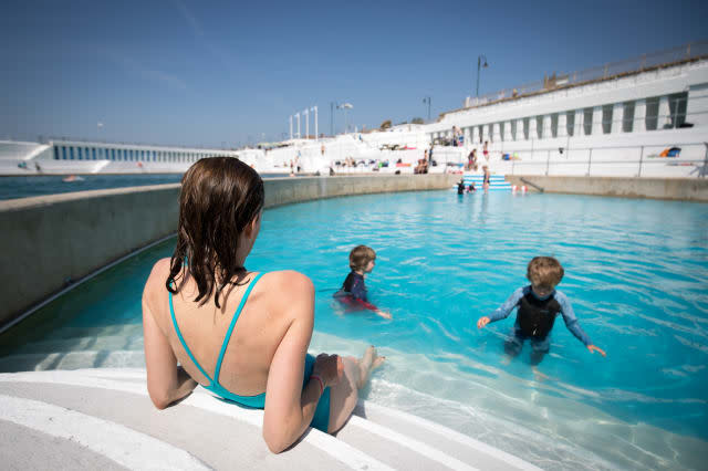 Art Deco Lido Re-opens For The Bank Holiday Weekend