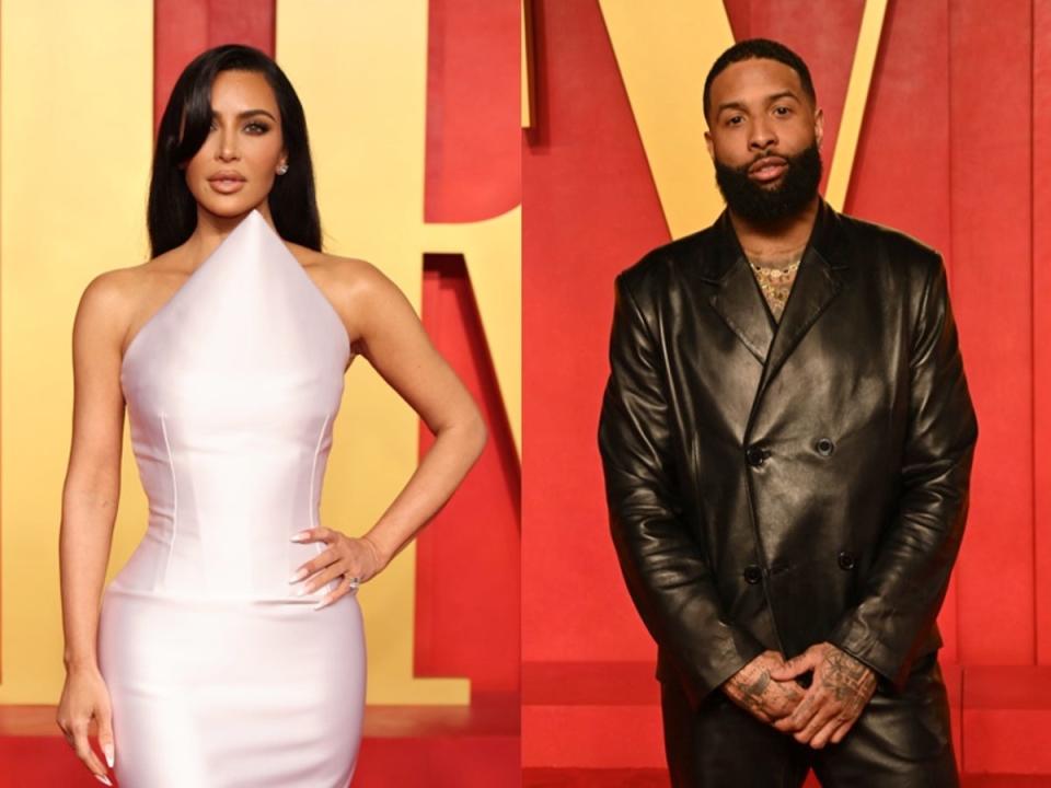 Kim Kardashian and Odell Beckham Jr call it quits seven months after sparking romance rumours (Getty Images)