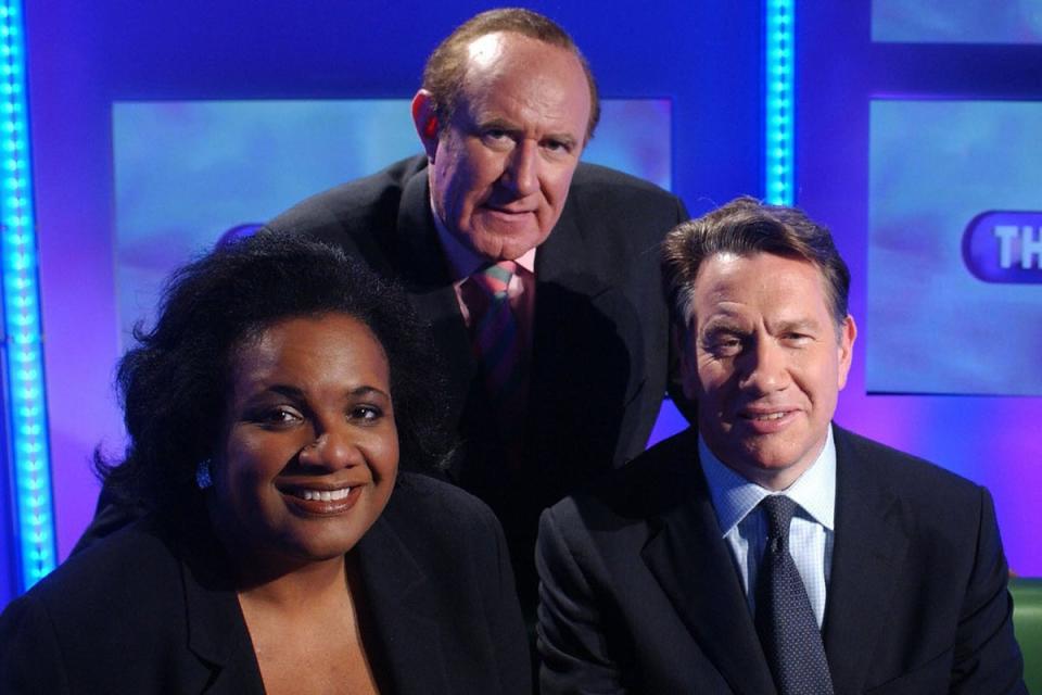 Diane Abbott, Andrew Neil and Michael Portillo on BBC One’s This Week with Andrew Neil (BBC)