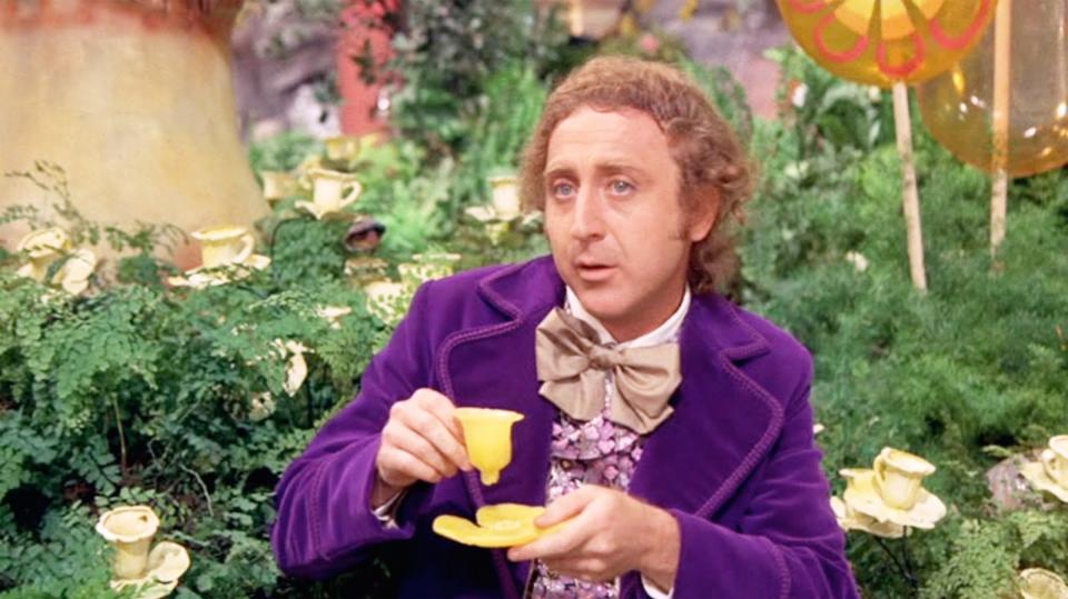 Gene Wilder as Willy Wonka in Willy Wonka and the Chocolate Factory (credit: Paramount)