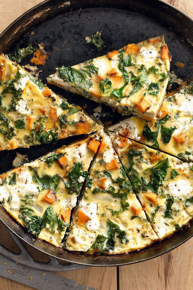 Sweet Potato Kale Frittata