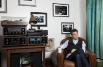 This Nov. 8, 2019 photo shows musician Joe Henry posing for a portrait at his home in Pasadena, Calif. to promote his new album "The Gospel According To Water." (Photo by Rebecca Cabage/Invision/AP)