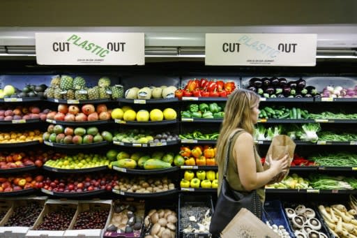 Bowing to pressure from environmentally conscious consumers, big brand shops have begun taking steps to strip their shelves of plastic wrapping