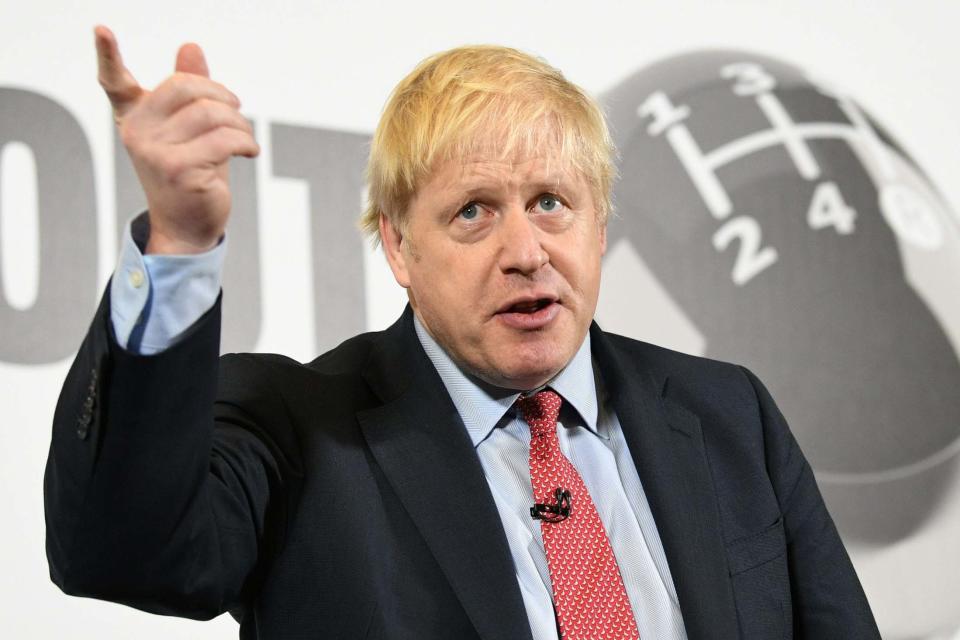 Boris Johnson is rallying for support (PA)