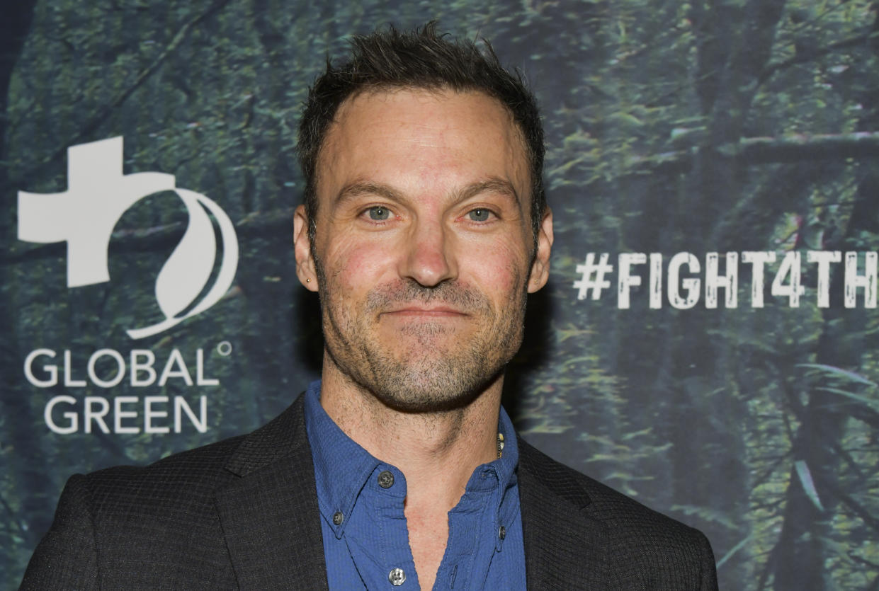 LOS ANGELES, CALIFORNIA - DECEMBER 09: Brian Austin Green attends the PUBG Mobile's #FIGHT4THEAMAZON Event at Avalon Hollywood on December 09, 2019 in Los Angeles, California. (Photo by Rodin Eckenroth/Getty Images)