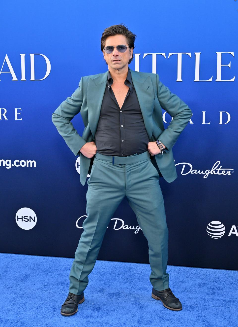 John Stamos attends the World Premiere of Disney's "The Little Mermaid" on May 08, 2023 in Hollywood, California.