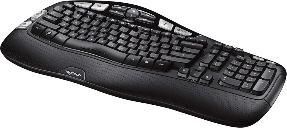 Logitech-K350-Wave-Ergonomic-Keyboard-with-Unifying-Wireless-Technology-Improve-Focus-Amazon