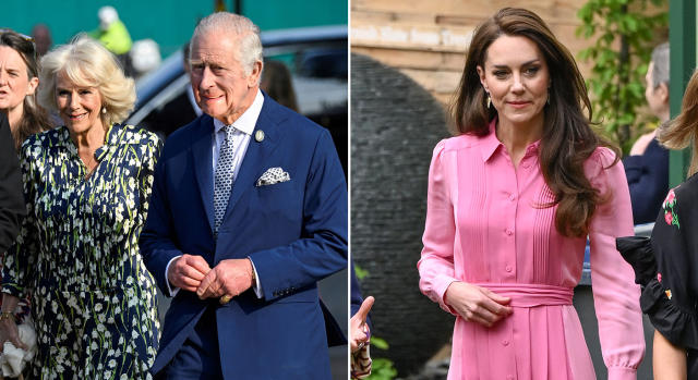 Kate Middleton Wears Pink L.K.Bennett Dress to Polo Match