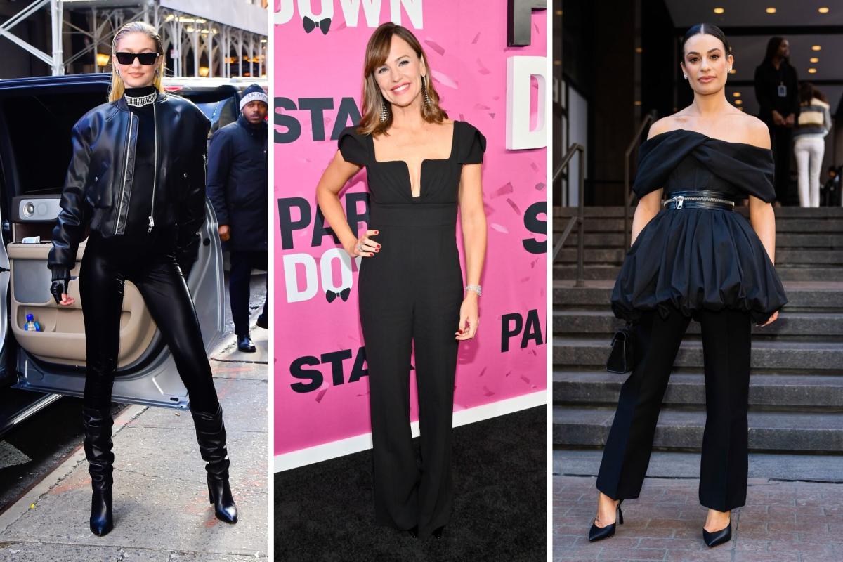 Jennifer Garner, Lea Michele, and More Celebrities Can't Stop Wearing This  Basic Color from Head-to-Toe