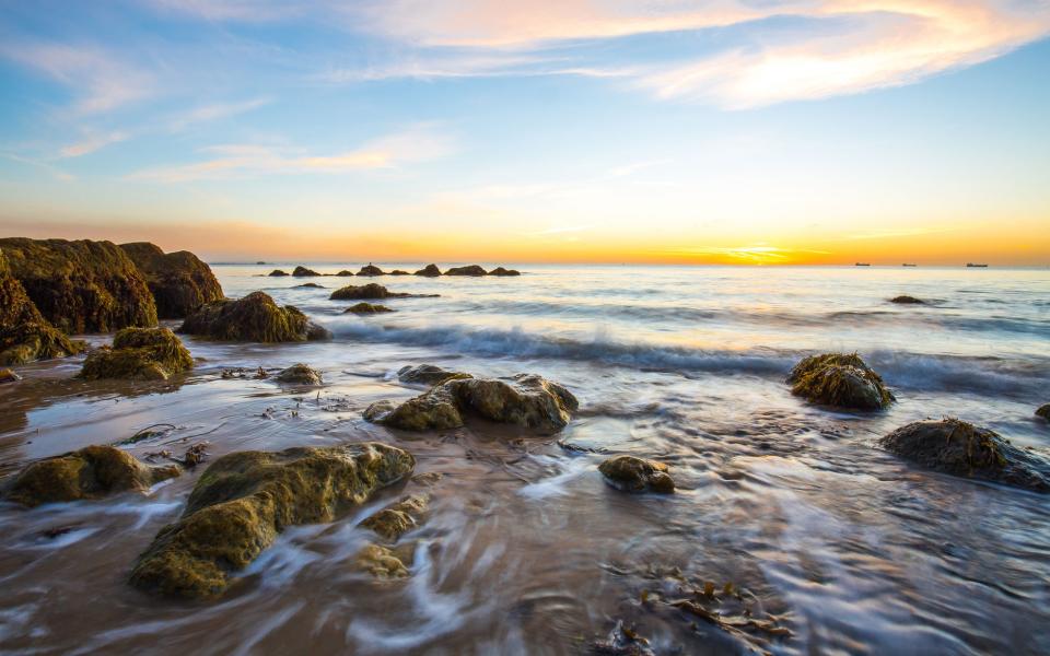 Priory Bay is particularly beautiful - istock