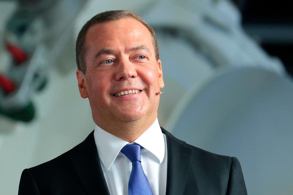 Former Russian President Dmitry Medvedev said Poland was a ‘dangerous enemy’ (Sputnik)