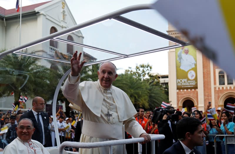 Pope Francis visits Thailand