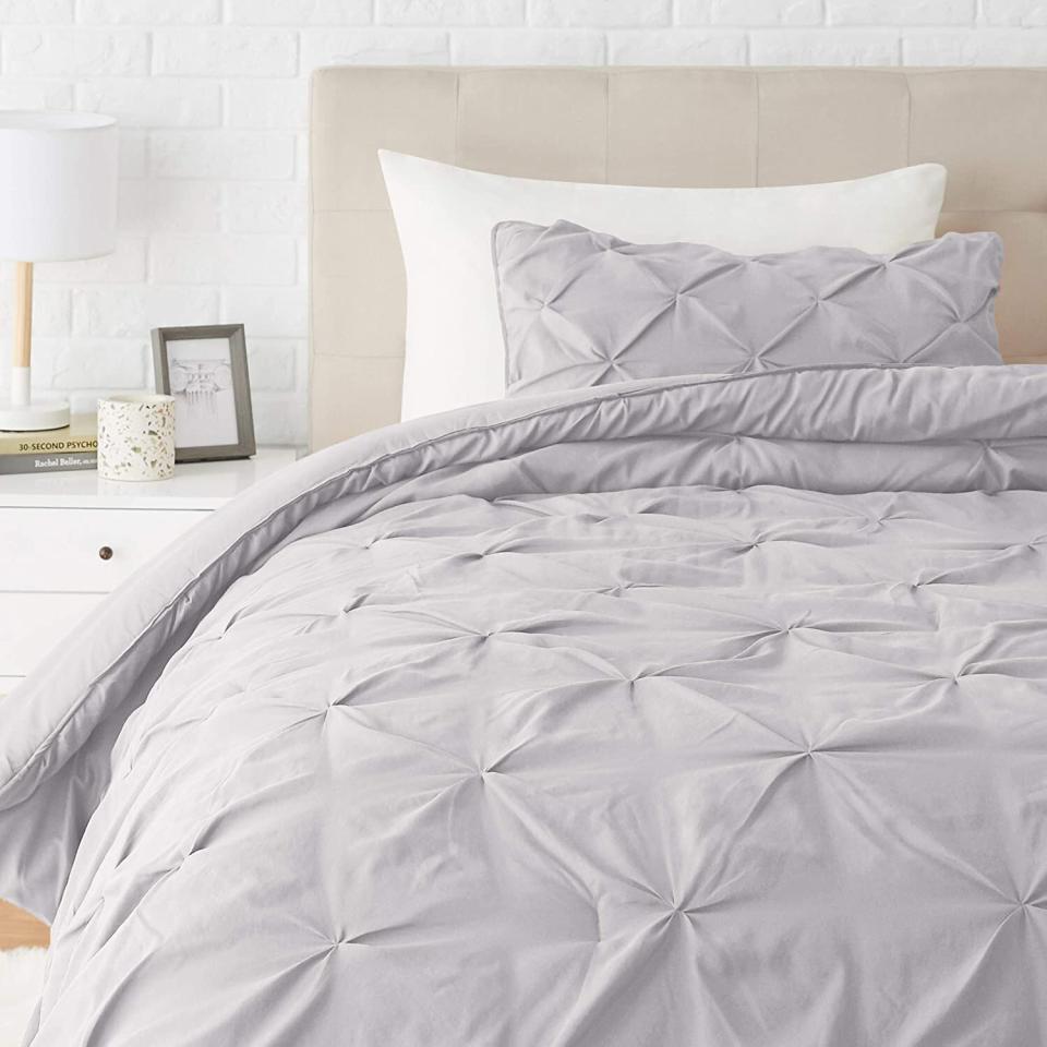 Amazon Gray Dorm Bedding