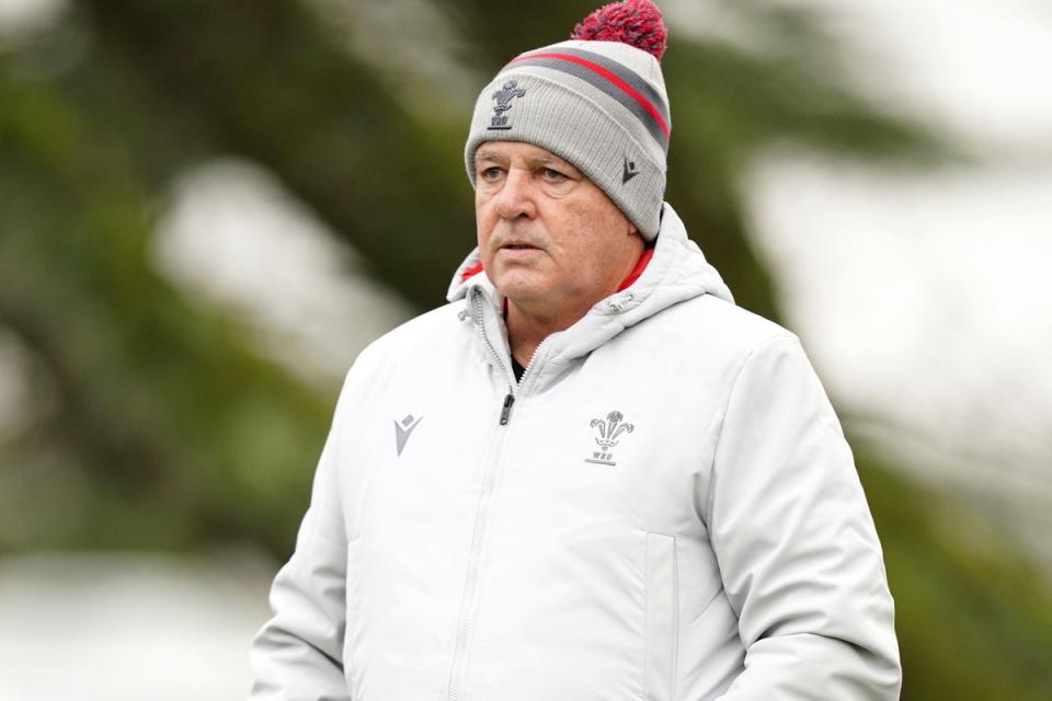 Gatland returns as Wales coach and is preparing his team for a tough opener against Ireland (PA)