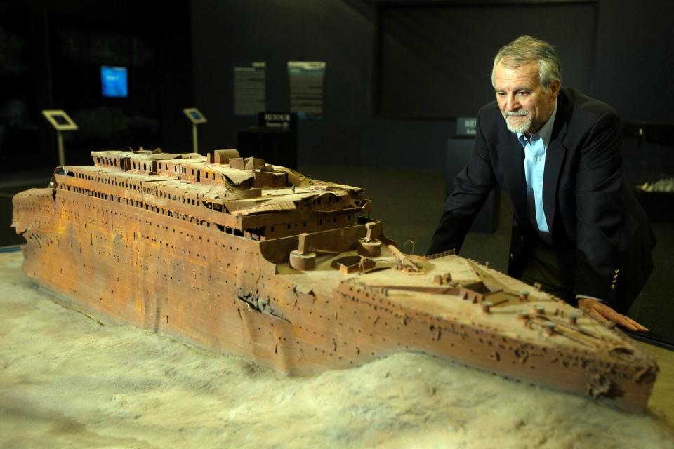 This file picture taken on May 31, 2013 in Paris shows Paul-Henri Nargeolet, director of a deep ocean research project dedicated to the Titanic. Paul-Henry Nargeolet was one of the five passengers aboard a missing submersible that had been due to take passengers to visit the wreckage of the Titanic on June 19, 2023.