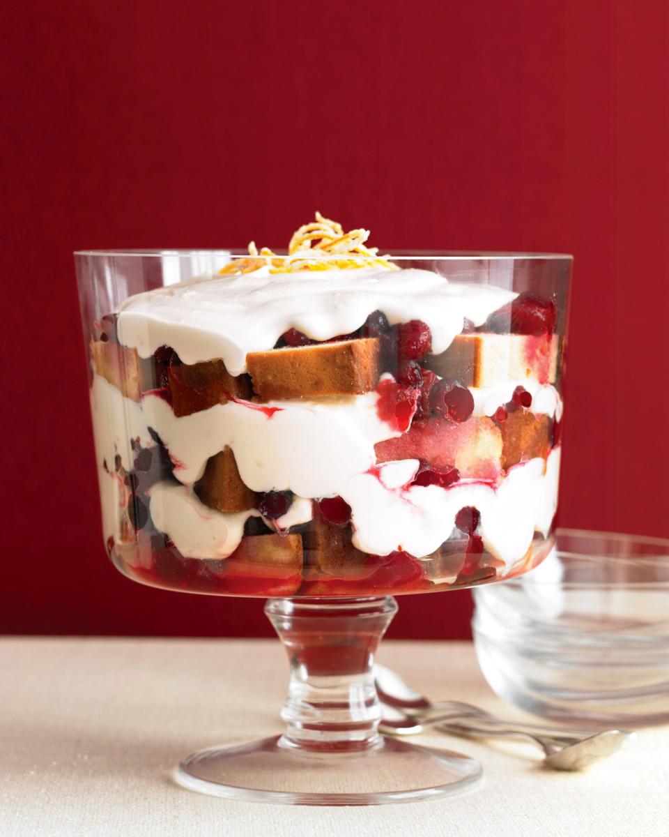 cranberry trifle