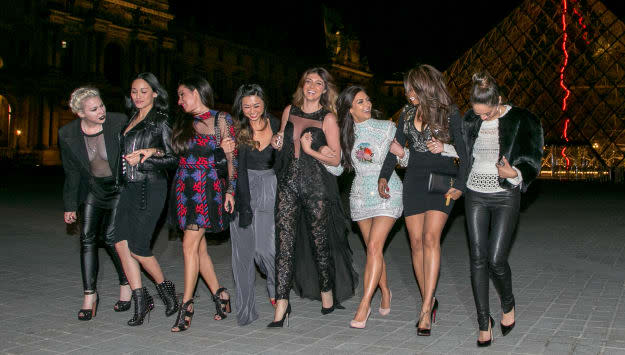 Kardashian West Wedding Party Sightings In Paris