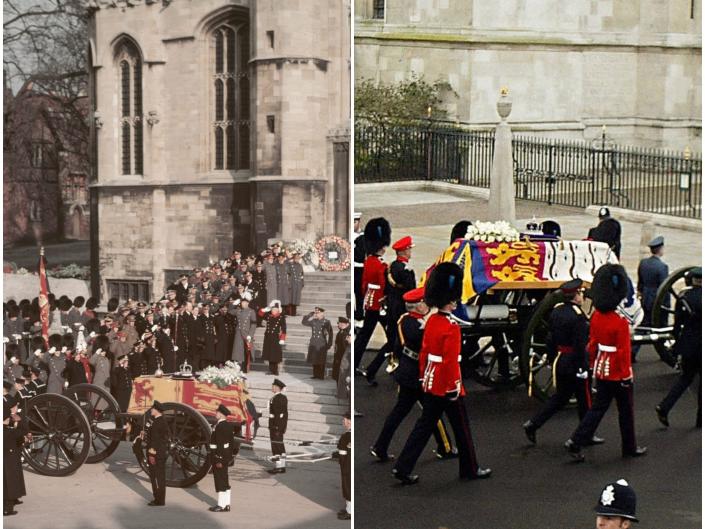 The Queen's mother and father were laid to rest at St. George's Chapel