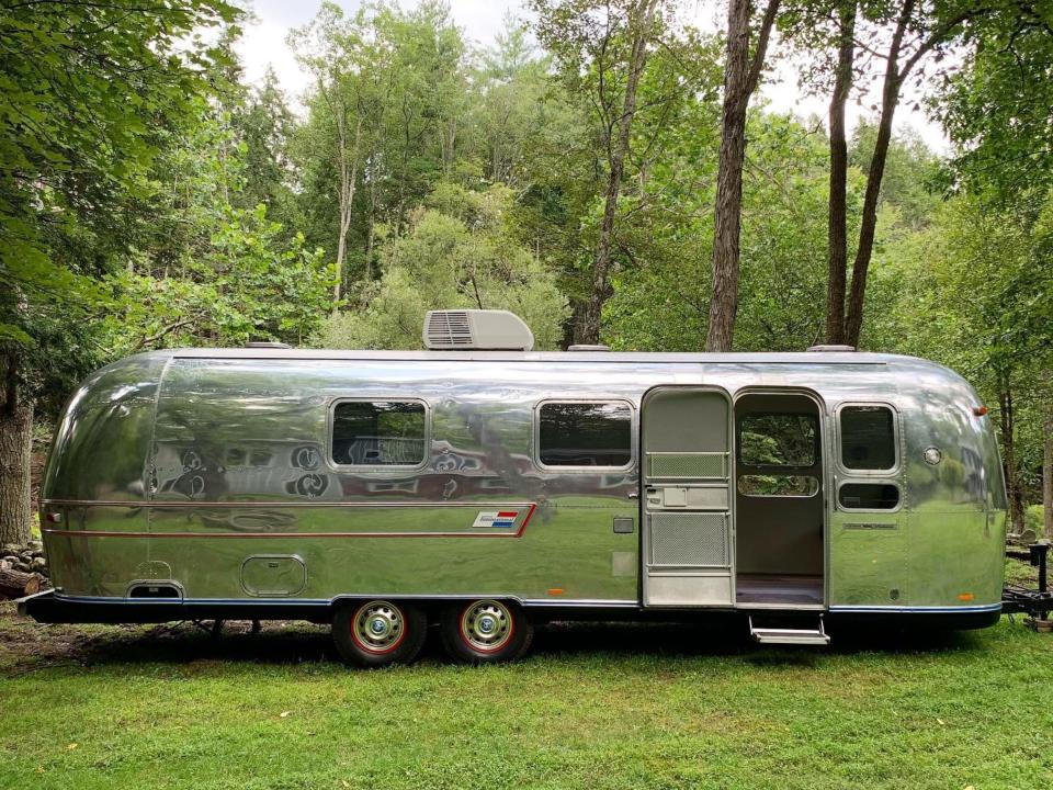 Exterior side  - Hudson Valley Airstream