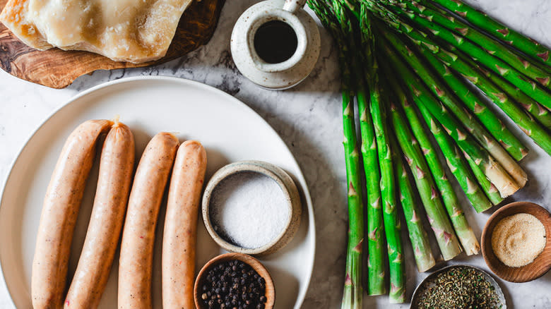 chicken sausage asparagus ingredients