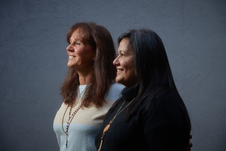 Marina Charpentier y Stella Maurig, coorganizadoras de una nueva movilización de @LaMadre_Marcha