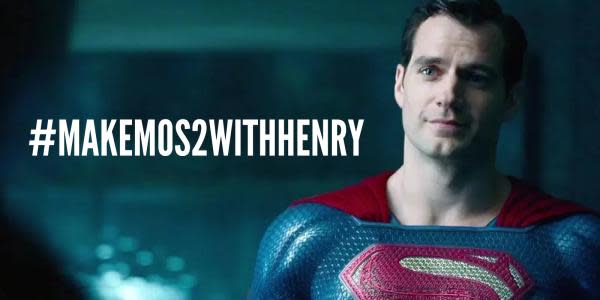 Fans piden regreso de Henry Cavill como Superman con el hashtag #MakeMOS2withHenry