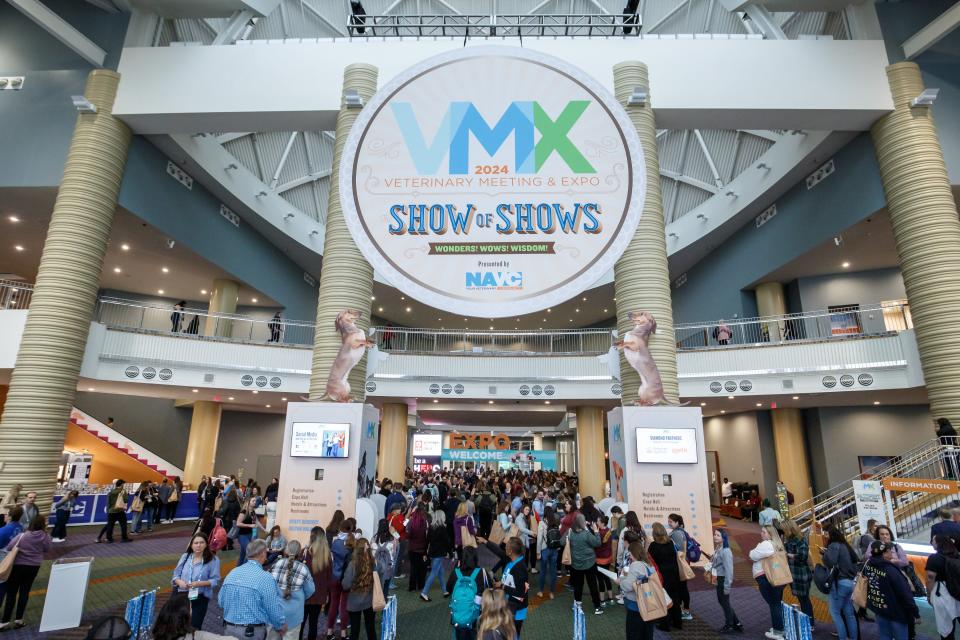 North American Veterinary Community’s Veterinary Medical Expo(VMX) drew 27,000 veterinary professionals to the Orange County Convention Center.