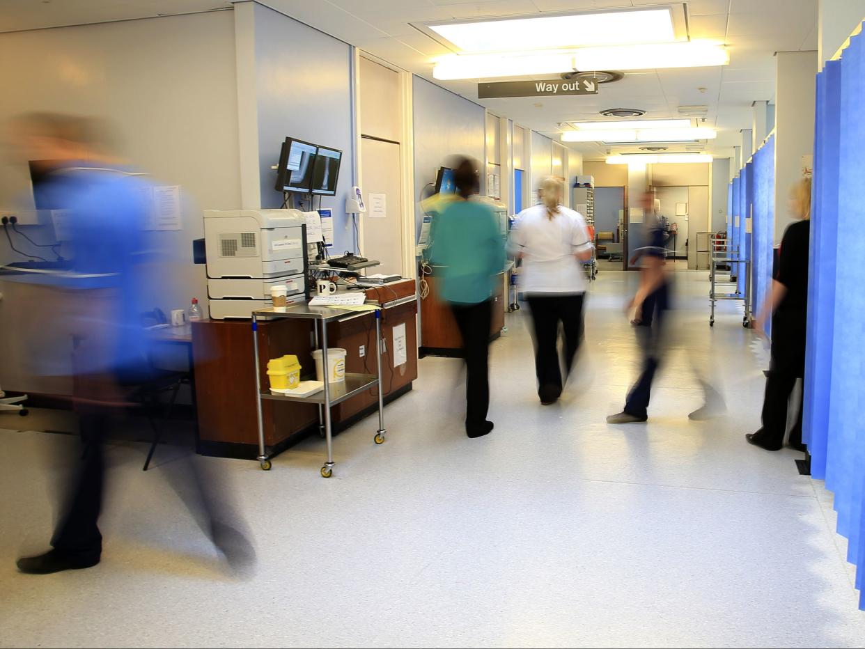 The NHS has yet to reveal its workforce projection for the NHS alongside its long term plan (PA)