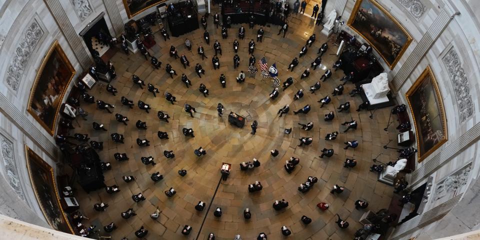 brian sicknick funeral service capitol rotunda