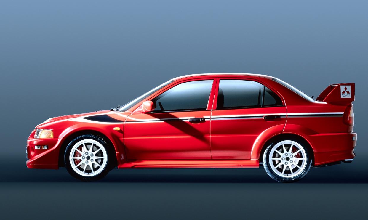 The Lancer Evo took huge amounts of inspiration from rallying