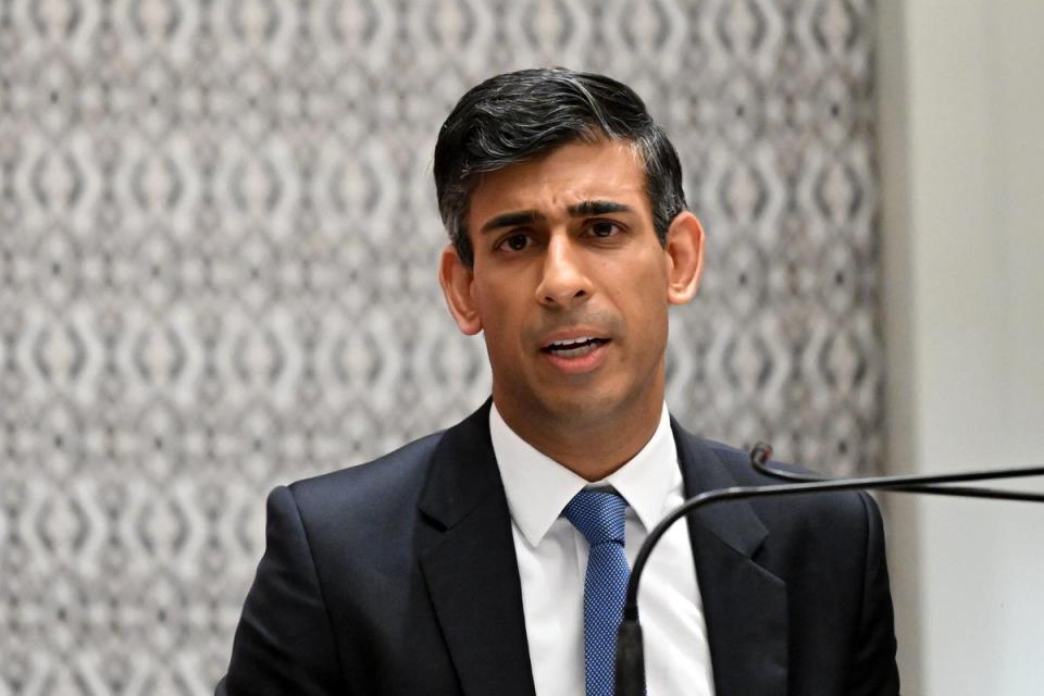 Rishi Sunak  (Leon Neal/PA) (PA Wire)