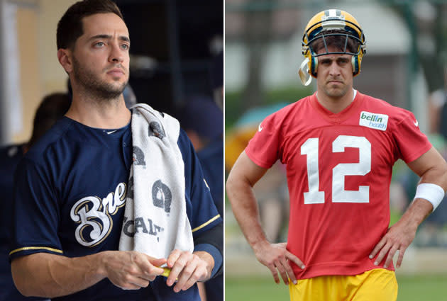 SUPER SPECIAL** Ryan Braun And Aaron Rodgers Dual-signed, 52% OFF