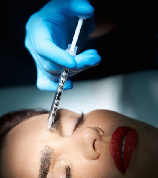 Is your teacher getting free Botox? (Photo: Alamy)