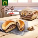 <p>In Italien gibt’s bei McDonalds’s jetzt eine ganz neue “Burger”-Kreation. Der Nutella-Burger besteht aus einem weichen Brötchen und einer Nutella-Füllung. (Bild: McDonald’s Italia) </p>