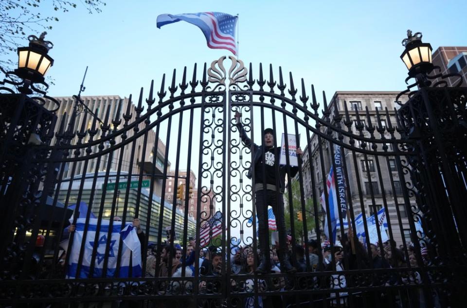 Protests at Columbia have been particularly loud, with students taking over the South Lawn for weeks. James Keivom