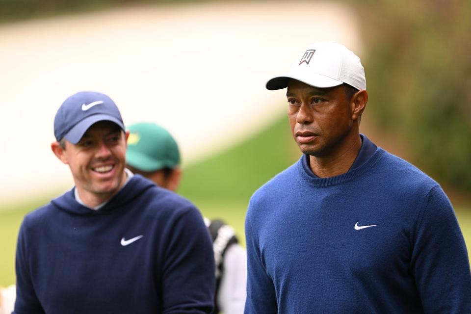 Rory McIlroy will be channelling his inner Tiger Woods to try and finally triumph at Augusta  (Getty Images)