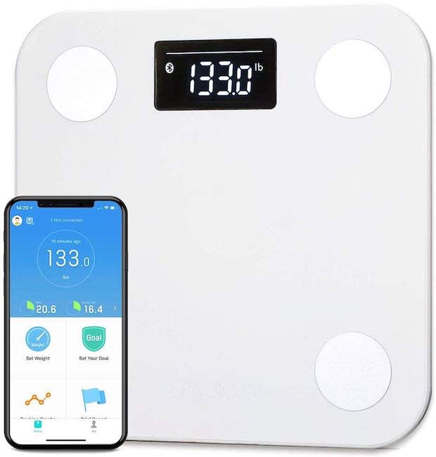 YUNMAI Smart Scale with Free App. (Photo: Amazon)