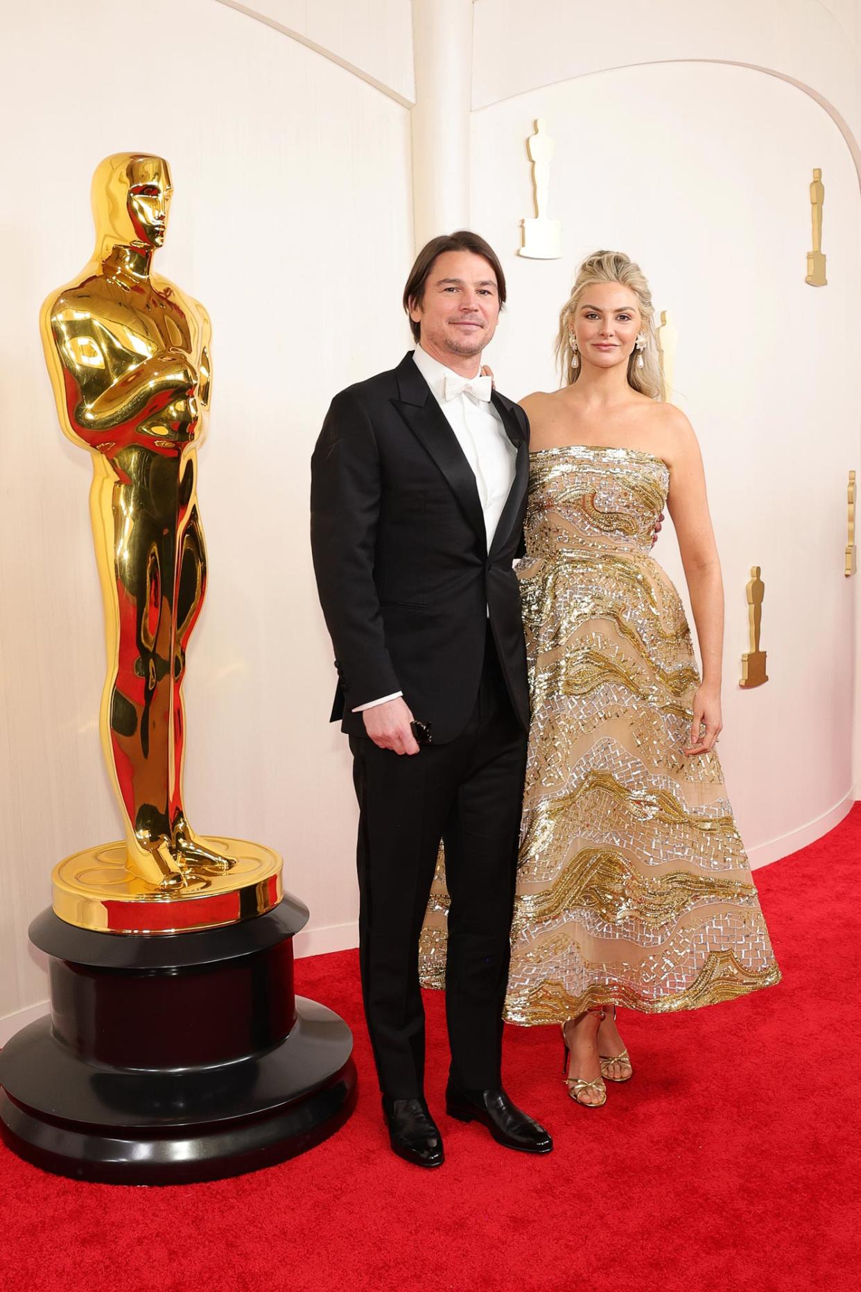 Josh and Tamsin Egerton Enjoy Oscars Date Night With a Loved